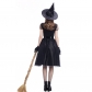2017 Halloween new veil witch witch witch dress temperament witch night ghost game suit