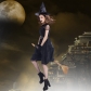 2017 Halloween new veil witch witch witch dress temperament witch night ghost game suit