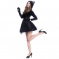 2017 new Halloween costumes cosplay sexy black cat skirt dress panda animals play
