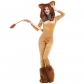 2017 new luxury lion suit Deluxe Lion Costume Halloween animals play stage equipment