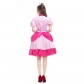2017 new Mario Bichu Princess pink princess stage dress to the queen dress