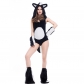 Skunk Cosplay Women 's Animal Costume Halloween Costume Stage Performance Service