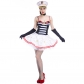 Navy uniform temptation Navy dress cosplay show costumes night theater clothes ocean theme party