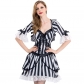 2017 new Spanish souls souls souls clothing Halloween female vampire striped party clothing