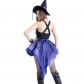 2017Halloween Halloween Purple Swallowtail Witch Witch Wearing Ghost Festival Party Uniform