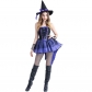 2017Halloween Halloween Purple Swallowtail Witch Witch Wearing Ghost Festival Party Uniform