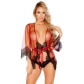 fun dressing gown transparent tulle pajamas suit sexy lingerie