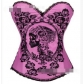 Halloween corset hanging waist chest shaping waist clip palace corset gather waist dance party