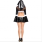 Halloween costume new nightclub COS clothing adult female split coating nun costume female pastor clothing