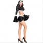 Halloween costume new nightclub COS clothing adult female split coating nun costume female pastor clothing