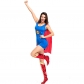 2018 new superwoman costume Exported to Europe and America game costume Halloween movie hero character stage suit