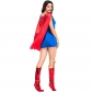 2018 new superwoman costume Exported to Europe and America game costume Halloween movie hero character stage suit