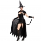 2018 New Halloween Carnival Party Party Costumes Playful Black Cat Witch Stage Performance Costume Cos