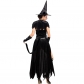 2018 New Halloween Carnival Party Party Costumes Playful Black Cat Witch Stage Performance Costume Cos