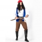 2018 new Pirate Costumes Halloween men's role-playing clothing real shot export cosplay male pirate costume