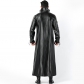 2018 new Halloween men's vampire cospaly leather cloak night DS clothing party opening stage costumes