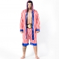 2018 new Halloween new boxing champion men's cosplay costume men's boxing suit suit striped stage costume