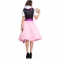 2018 new German beer carnival purple pink beer costume party party carnival cosplay