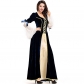 2018 Party Carnival Cos Costume Medieval Dark Blue Court Dress Queen Stage Performance Costume