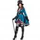 2018 new Halloween Alice Mad Hat Adult Women Magician Performance Costume Nightclub Animal Trainer Stage Costume