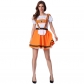 German Oktoberfest clothing khaki couple beer suit Halloween stage performance clothing