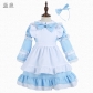 Alice in Wonderland Maid Costume Princess Dress Cosplay Dress Girl Parent-child Costume Halloween Costume