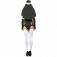 Cosplay uniform masquerade costume nun costume female Taoist priest witch black uniform suit