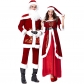 2018 new Santa Claus costumes Europe and the United States Amazon Christmas party party costumes Christmas lovers