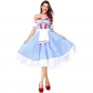 2019 new Wizard of Oz, Dorothy Dorothy COS clothing Halloween stage dress French manor maid skirt