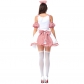 2019 Halloween new rave party beer maid costume Cosplay maid service stage costume