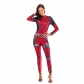 2019 Avengers Women's Death Service Sexy Digital Print Jumpsuit Cosplay Costume