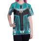 2019 Marvel Cos Superhero Captain Marvel Digital Print T-Shirt