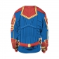 2019 Avengers Amazing Captain 3D Printed Costume COS Anime Around Round Collar Sweater