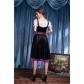Bavarian beer clothing German Meni Dark Beer Festival clothing bar service students promote the stage costumes