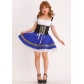 European beauty service maid costume German beer festival clothing cafe service uniform uniform