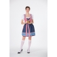 German Oktoberfest Bavarian traditional beer dress dress cotton embroidered maid costume maid costume