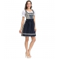 Black European and American beer restaurant waiter clothing German Oktoberfest clothing