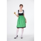 German Oktoberfest Bavarian traditional beer dress dress cotton embroidered maid costume maid costume