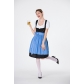 German Oktoberfest Bavarian traditional beer dress dress cotton embroidered maid costume maid costume