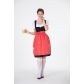 German Oktoberfest Bavarian traditional beer dress dress cotton embroidered maid costume maid costume