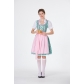 German Oktoberfest Bavarian traditional beer dress dress cotton embroidered maid costume maid costume