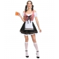 German Oktoberfest clothing beer skirt bar waiter clothing