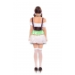 Maid service maid wears German Oktoberfest clothing bar service uniform