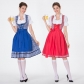 German Oktoberfest Bavarian traditional beer dress dress cotton embroidered maid costume maid costume