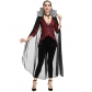 2019 new European and American vampire count queen costume Halloween theme party party stage costume