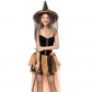 Halloween party costumes Two-color optional Lace long tailed witch skirt Stage performance clothing