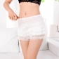 Summer new Korean lace stitching safety pants multi-layer anti-going five-layer lace bottoming three pants ladies