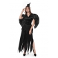 2019 New Dark Angel Black Angel Dress Halloween Party Masquerade Theme Party Costume