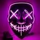 Halloween EL glow mask Black light cold mask KTV dance party led mask