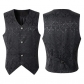 Explosive men's clothing, medieval costumes, retro men's short vest, Halloween costumes